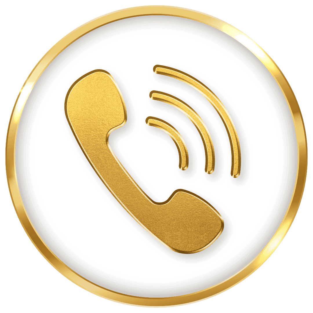 Phone icon representing how customers can walk in or contact Los Angeles Gold Buyer Exchange.
