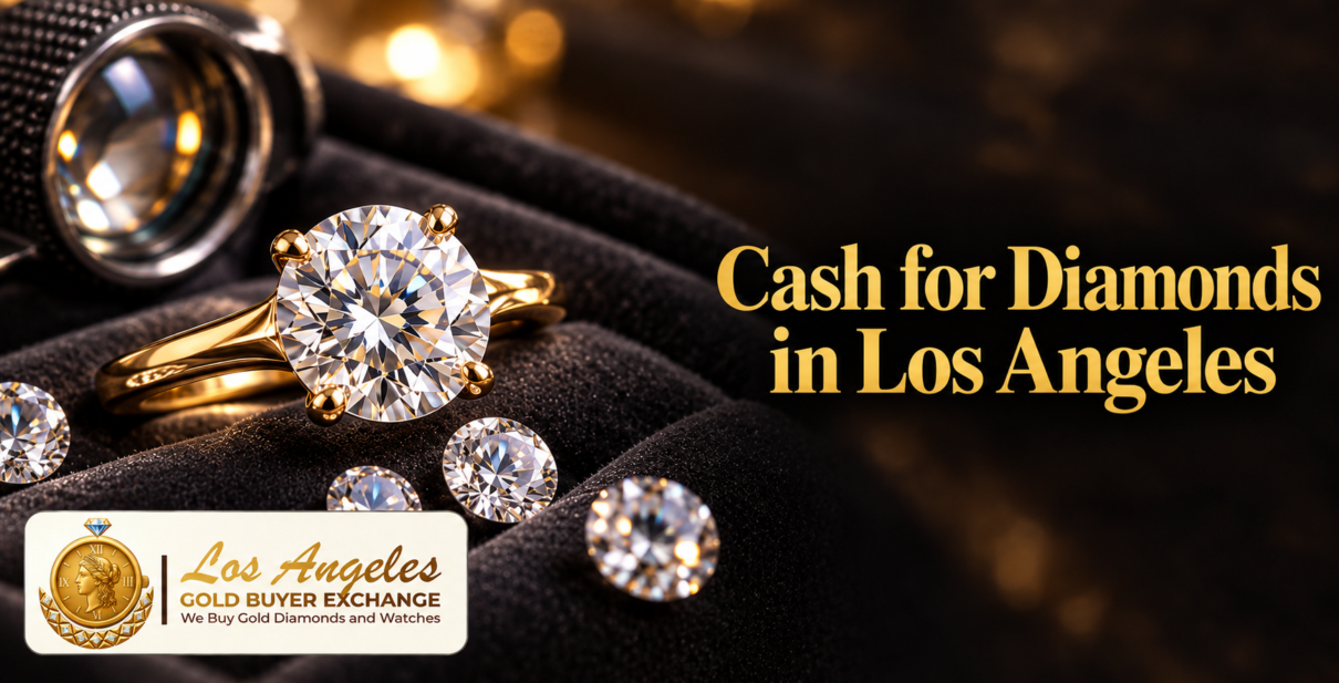 Cash for Diamonds in Los Angeles - LA Gold Buyer Exchange